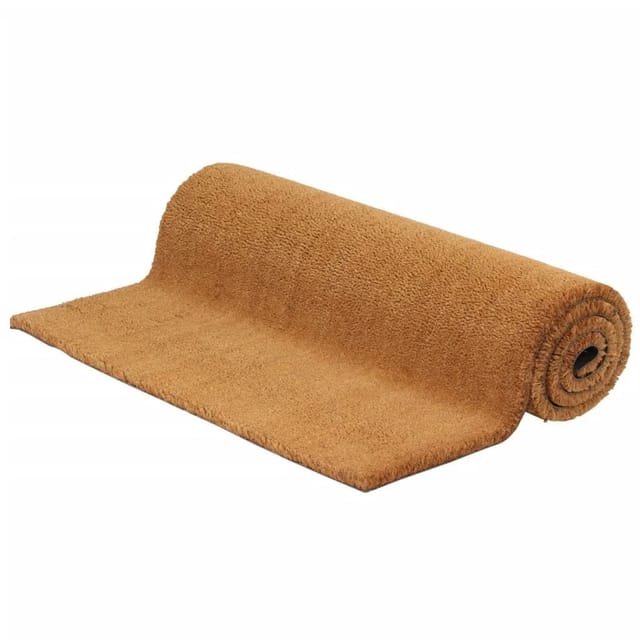 vidaXL Fußmatte Natur 80x100 cm Kokosfaser Getuftet 155605