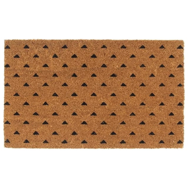 vidaXL Fußmatte Natur 45x75 cm Kokosfaser Getuftet 155617