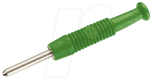 MST 3 GN - Miniatur-Stecker, 2 mm, grün