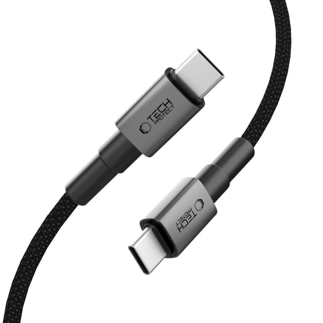 Tech-Protect UltraBoost USB-C DNA PD60W/3A 50 cm Cable - Grey