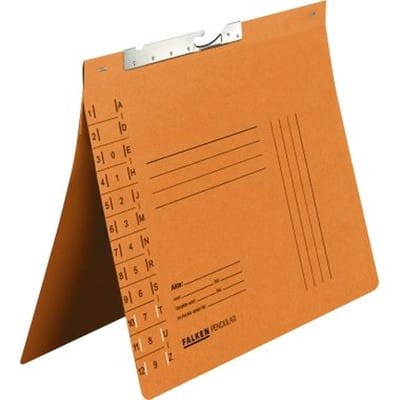 Pendelhefter 15033702 Behördenheftung Schlitzstanzung orange