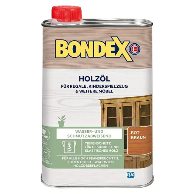 Bondex Holzöl Rotbraun 0,25 L - 352614