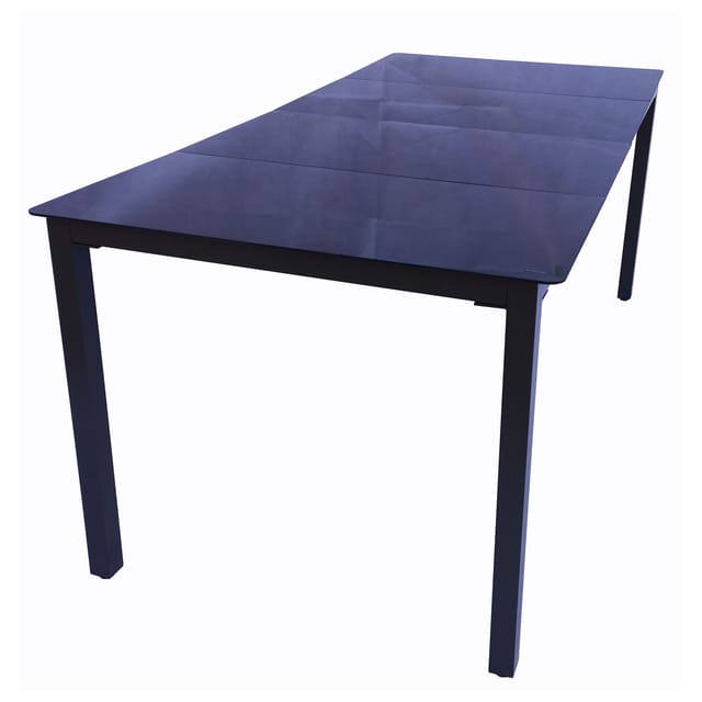 Ebuy24 - Alu Glas Gartentisch Balkontisch 189x90