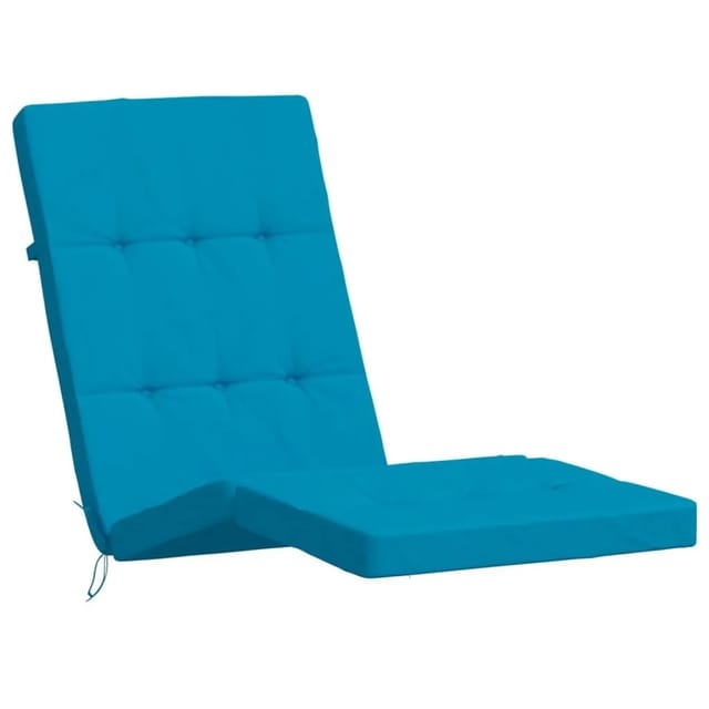 Prolenta Premium Liegestuhl-auflagen 2 Stk. Hellblau