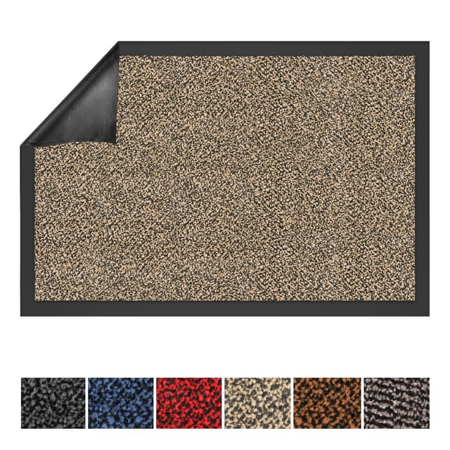 Karat Schmutzfangmatte SKY - Ocker-Schwarz 120 x 180 cm
