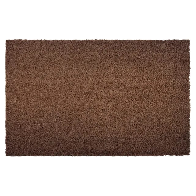 KARAT Kokosmatte Eingangsmatte Fußabtreter nach Maß Braun 24 mm 200 x 250 cm