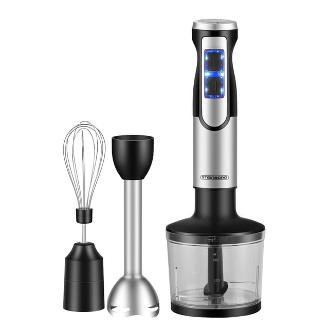 Steinborg SB-7070 Stabmixer Set mit Zerkleinerer 1500 Watt