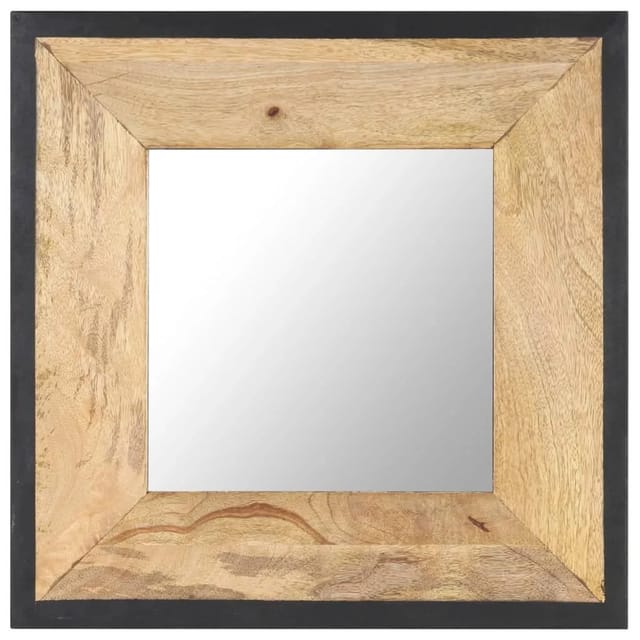 vidaXL Spiegel 50x50 cm Mango Massivholz 321629