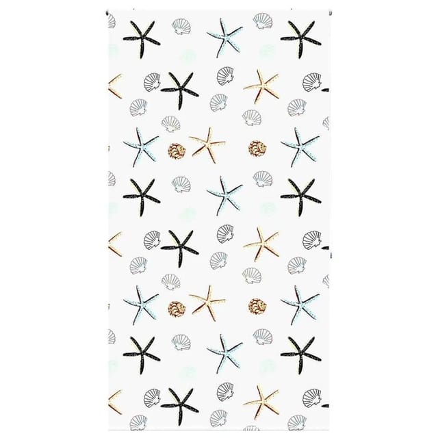 vidaXL Duschrollo 130x240 cm Stoffbreite 126 cm 4014905