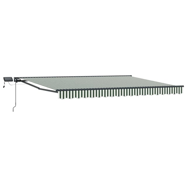 vidaXL Manueller Markisenrahmen mit LEDs 5 x 3,5 m 3420951