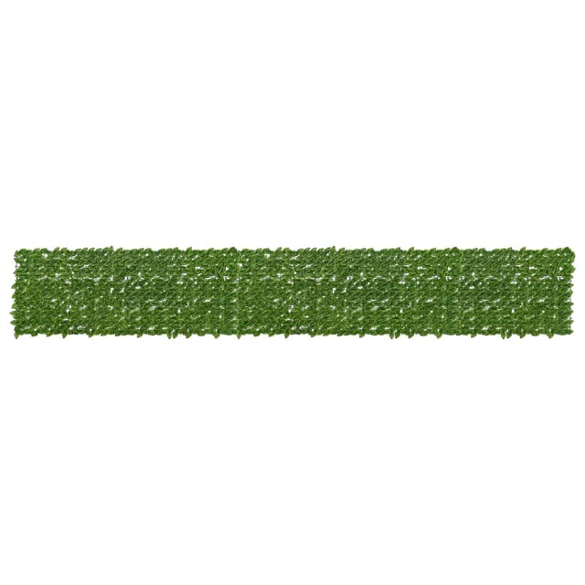 vidaXL Balkonsichtschutz mit Blättern Grün und Gelb 500 x 75 cm 42040640