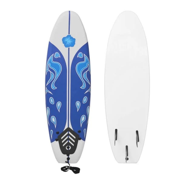 vidaXL Surfboard Blau 170 cm 91257