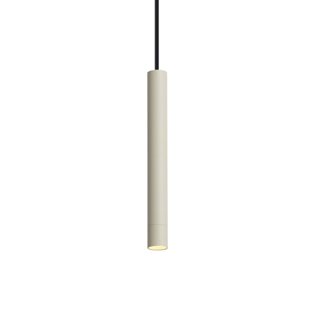 QAZQA Moderne Hängelampe Beige mit Schwarz für Schienensystem 1-phasig Iconic Frini