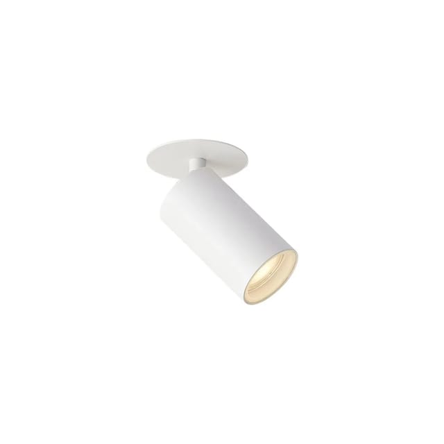 QAZQA Moderner Einbaustrahler Weiß GU10 50mm IP44 Chels