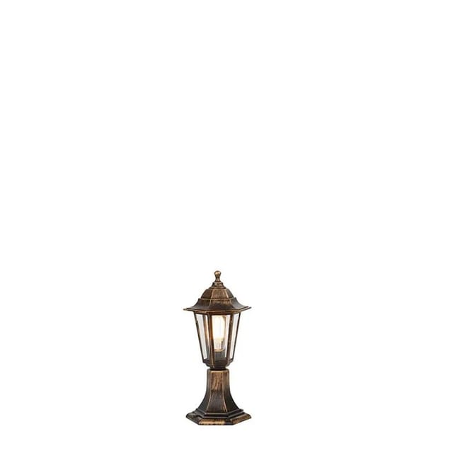 QAZQA Außenlampe Antik Messing IP44 New Haven