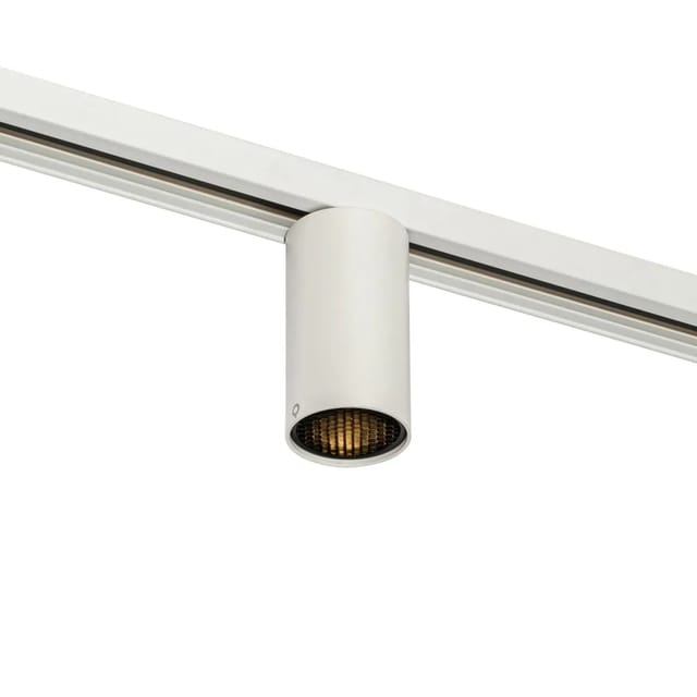 QAZQA Modernes Weißes Spotlight für 1-phasiges Schienensystem GU10 35mm Iconic Ruby Honey