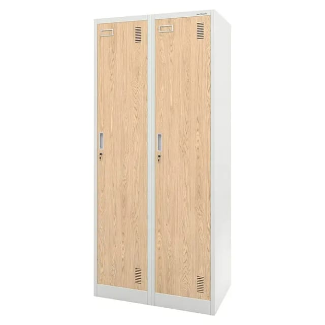 Jan Nowak Kleiderspind Kacper 4 Fächer 180 x 80 x 50 cm Eco Design Weiß Sonoma Eiche