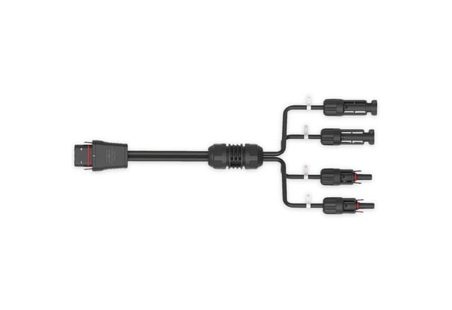 SUNSHARE Adapterkabel Slim auf MC4 Positiv MC4 Stecker