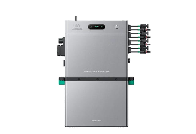 ZENDURE SuperCharged SolarFlow 2400 Pro Balkonkraftwerk Bidirektionaler AC Ausgang Bis 2400W Mit 1 AB3000L