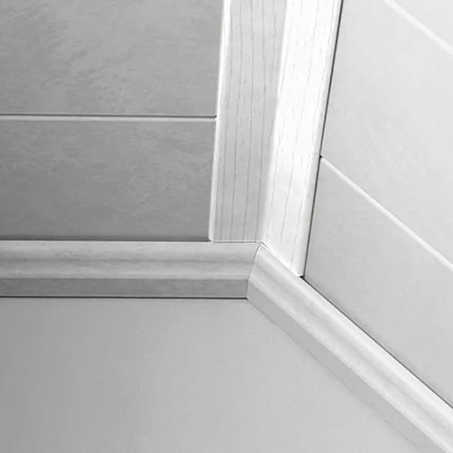 Faltleiste Edelweiß Pore 22 mm x 22 mm Länge 2600 mm