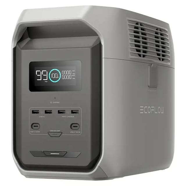 Ecoflow Powerstation Delta 3 Grau 1500 Wh