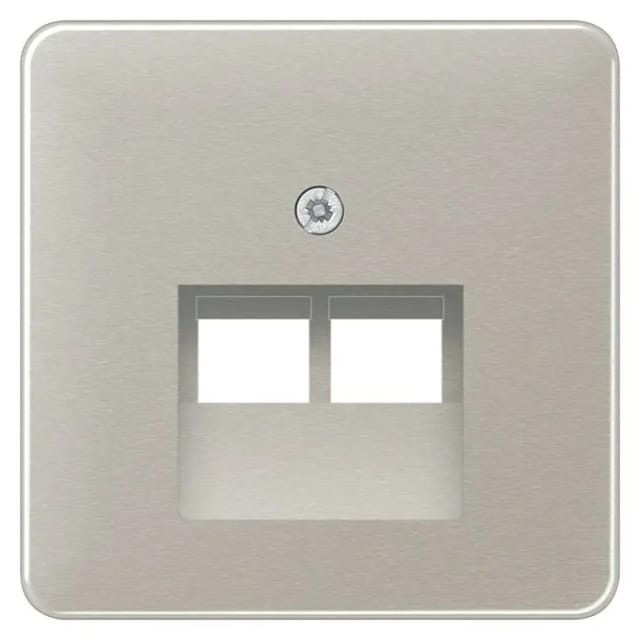 Jung UAE-Abdeckung 2-fach CD500 Platin