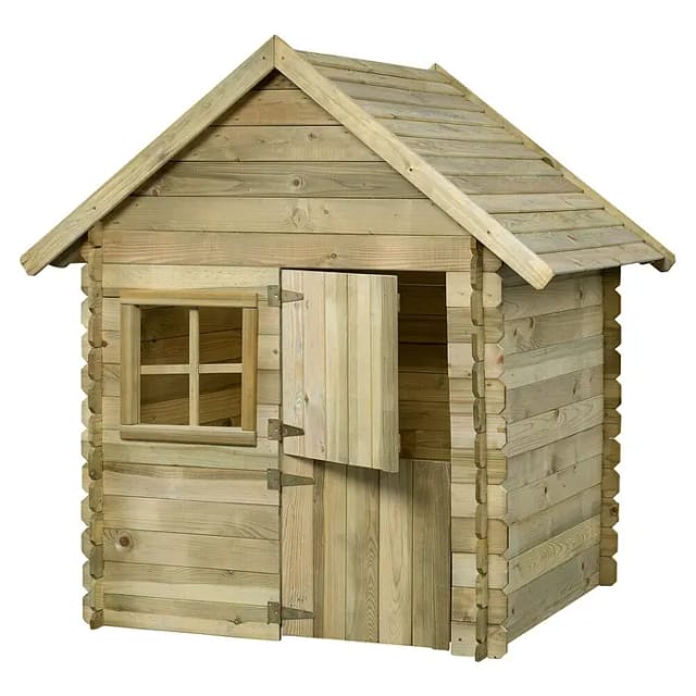 SwingKing Spielhaus Louise Deluxe 120 cm x 120 cm x 160 cm