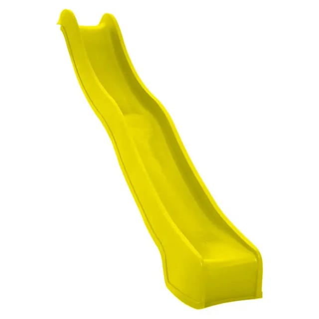SwingKing Wellenrutsche Gelb 300 cm für Podesthöhe 150 cm