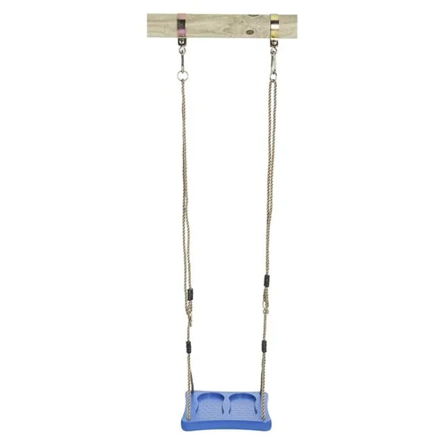SwingKing Schaukelbrett Fußschaukel Blau 36 cm x 36 cm x 8 cm