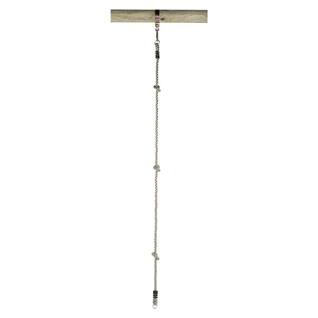 SwingKing Kletterseil mit 3 Knoten und 2 Ringen