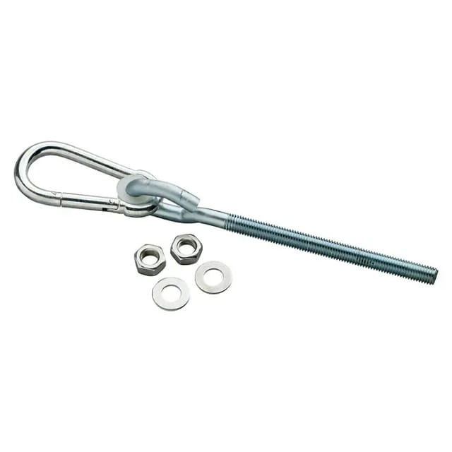 SwingKing Schaukelhaken mit Karabiner M12 x 14 cm