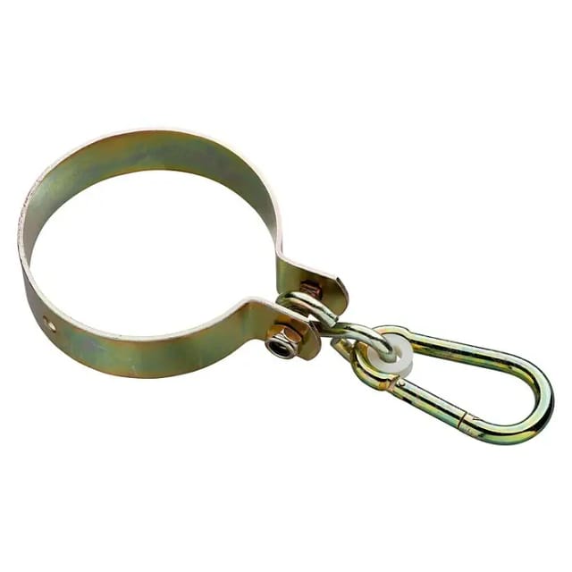 SwingKing Schaukelhaken Ø 12 cm mit Karabiner für Rundholz Gelb