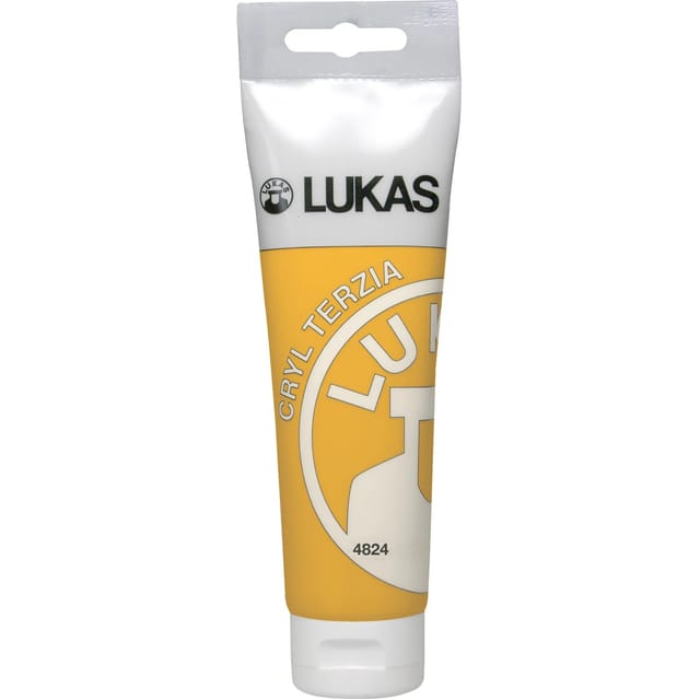 Lukas Cryl Terzia Acrylfarbe Studien-Qualität 125 ml Indischgelb