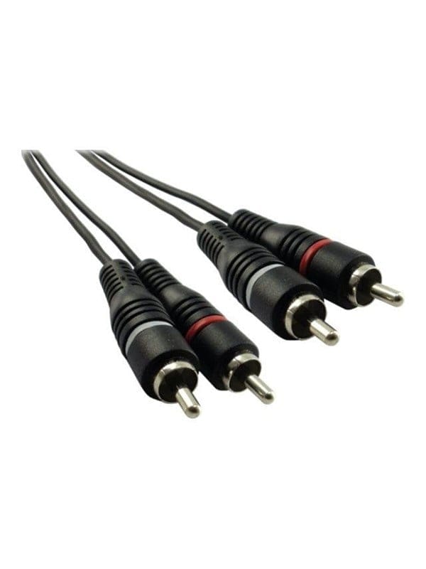 Schwaiger Audio Anschlusskabel Schwarz 5 m