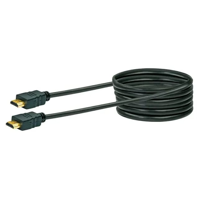 Schwaiger HDMI-Kabel mit Ethernet Schwarz 3 m