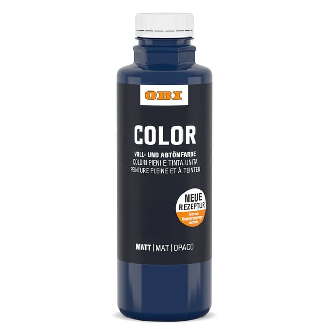 OBI Color Voll- und Abtönfarbe 500 ml Blau