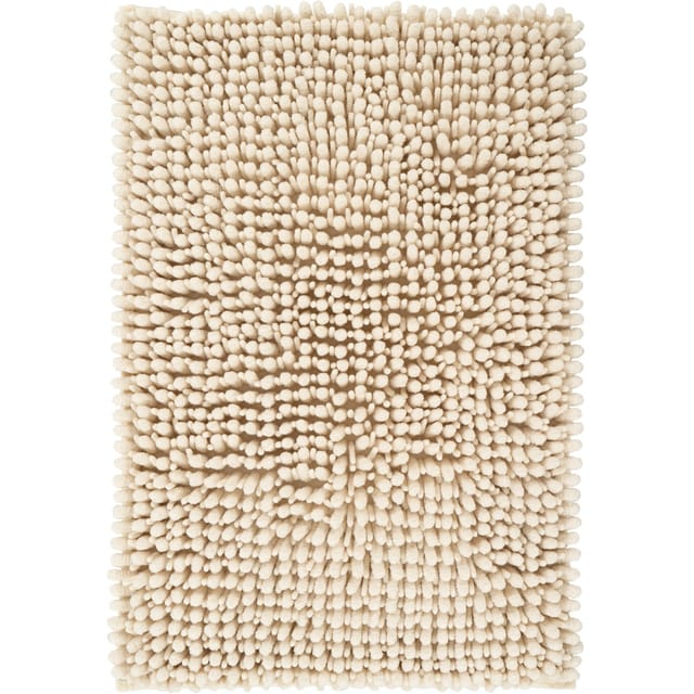 Lalee Badteppich Fluffy Creme 40 cm x 60 cm