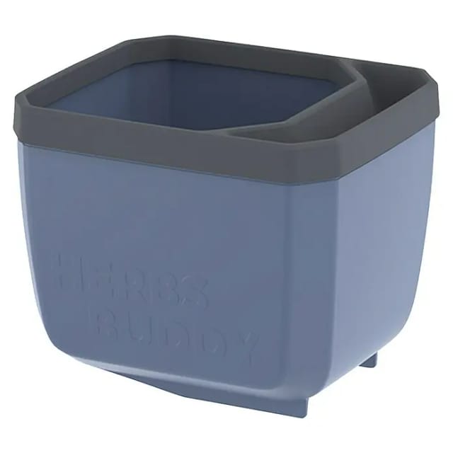 Gusta Garden Anzuchtgefäß Herbs Buddy 16,3 x 14,5 x 14,9 cm Blau
