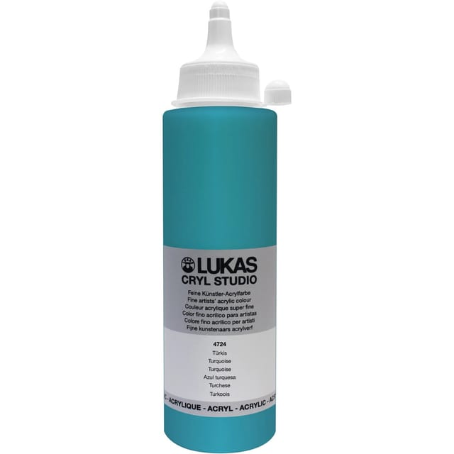 Lukas Cryl Studio Premium-Acrylfarbe 250 ml Türkis