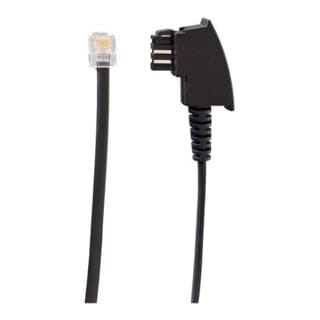 Rutenbeck Adapterkabel TAE/UAE 0,5m sw line21-Adap