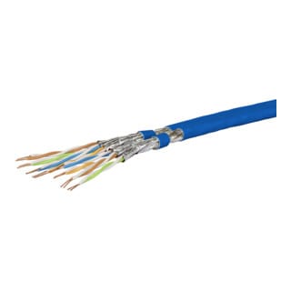 BTR NETCOM Datenkabel Kat.7 blau 8P S/FTP AWG23 GC1000-8P-Eca-T500