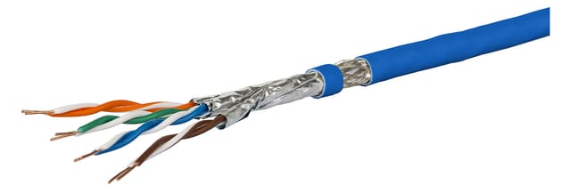 BTR NETCOM Datenkabel Kat.7A blau 4P S/FTP AWG22 GC1300-4P-Dca-T1000