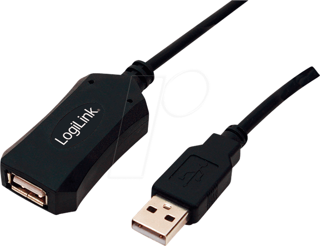 LOGILINK UA0001A - USB 2.0 Kabel, A Stecker auf Buchse, 5 m