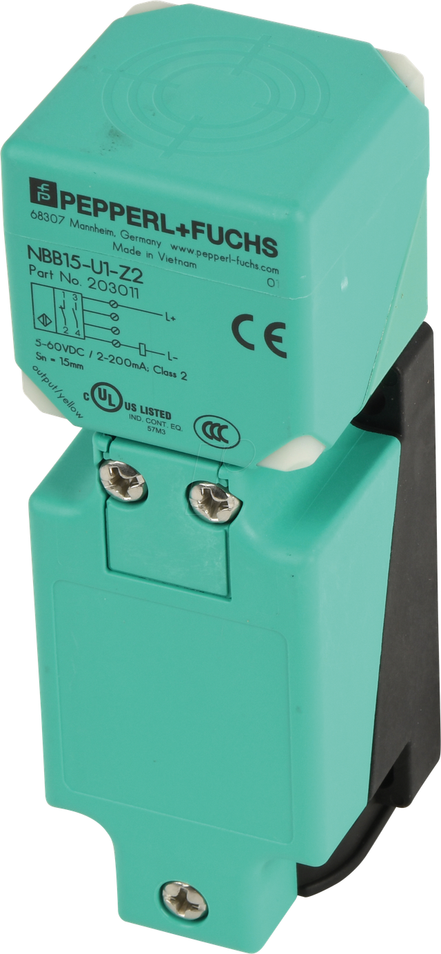 NBB15-U1-Z2 - induktiver Näherungssensor, 15 mm, Zweidraht Schließer/Öffner (N