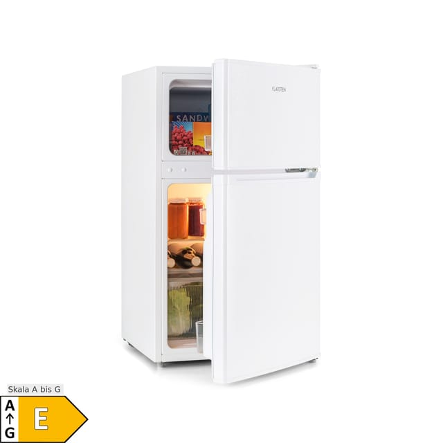 Big Daddy Cool Kühl-Gefrier-Kombination 87 Liter 40dB EEK F Weiß 87 Liter