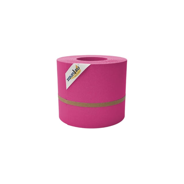 zaun zu® Sichtschutzstreifen Premium für Doppelstabmatten Zaunblende Pink, 26m