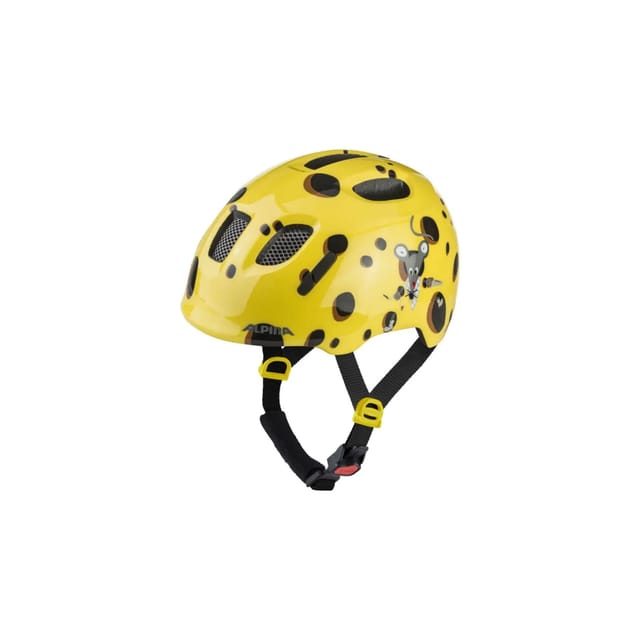 Alpina Kinder-Helm Ximo 2, yellow gouda gloss