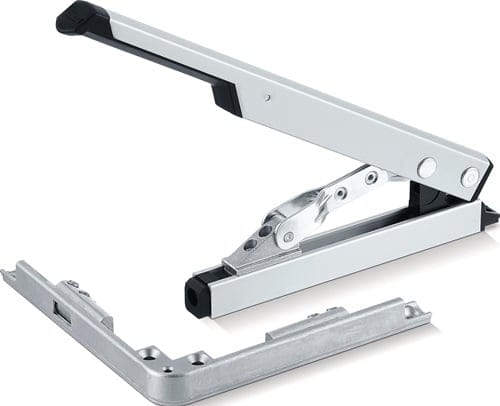 Handhebel mit Eckumlenkung für OL 90 N / OL 95, weiß RAL 9016