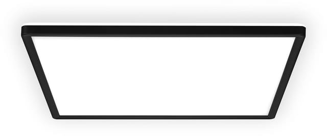 B.K.Licht LED Panel SHALLOW, LED fest integriert, Neutralweiß, 24x24x3 cm, Badlampe, Badezimmer, Küche, Wohnzimmer