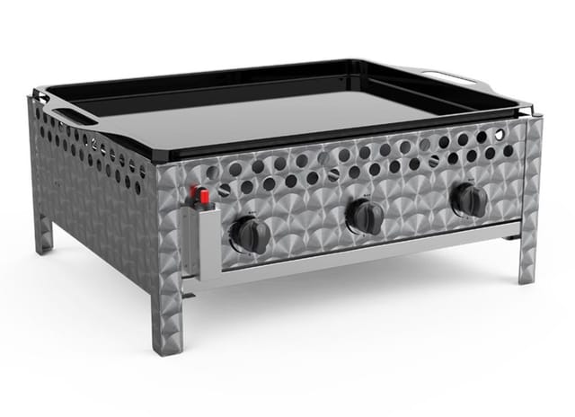 Tepro Gasgrill Wurstbräter, mit Grillpfanne, emailliert